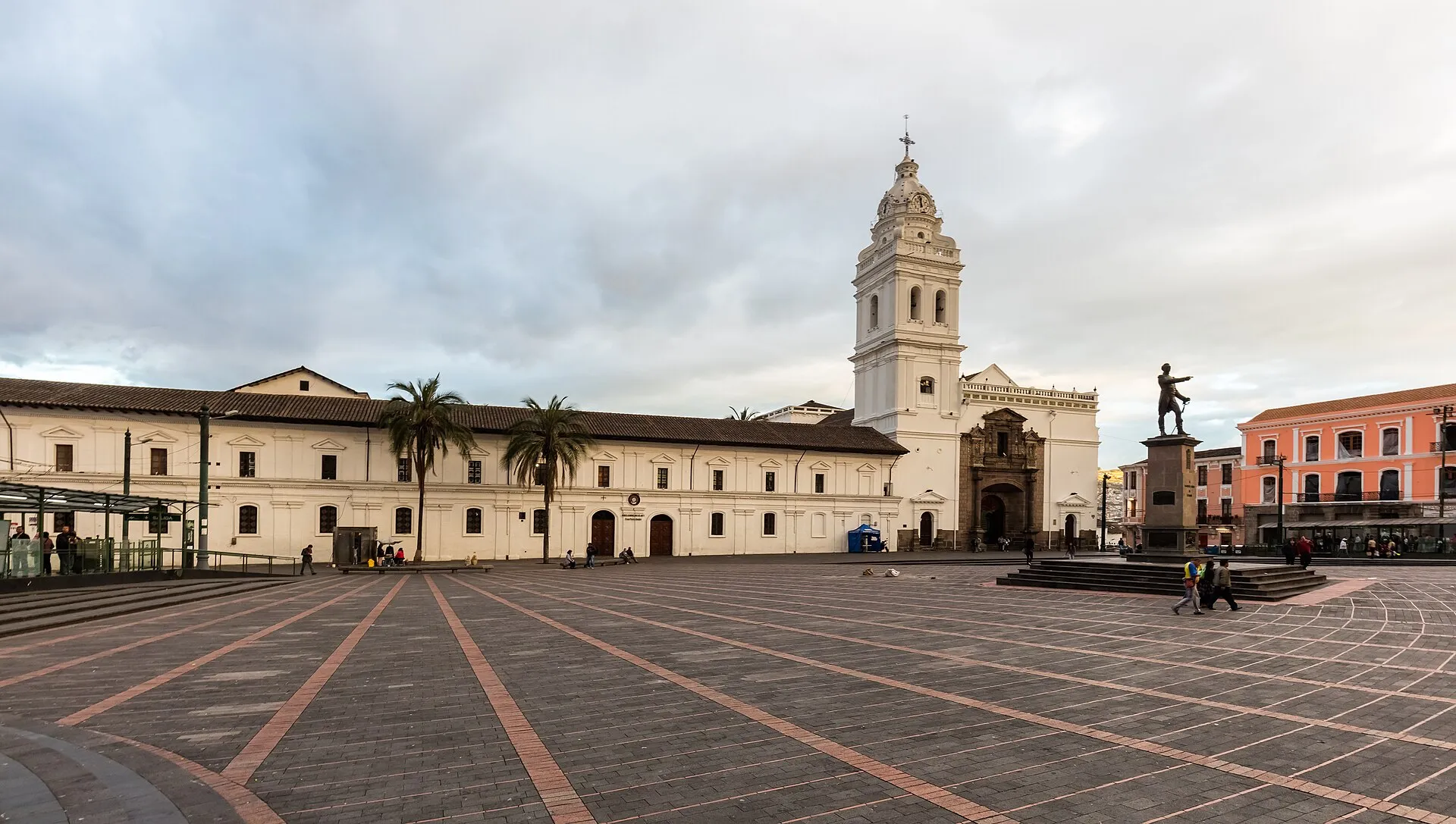 The Church of Santo Domingo in Quito’s old town