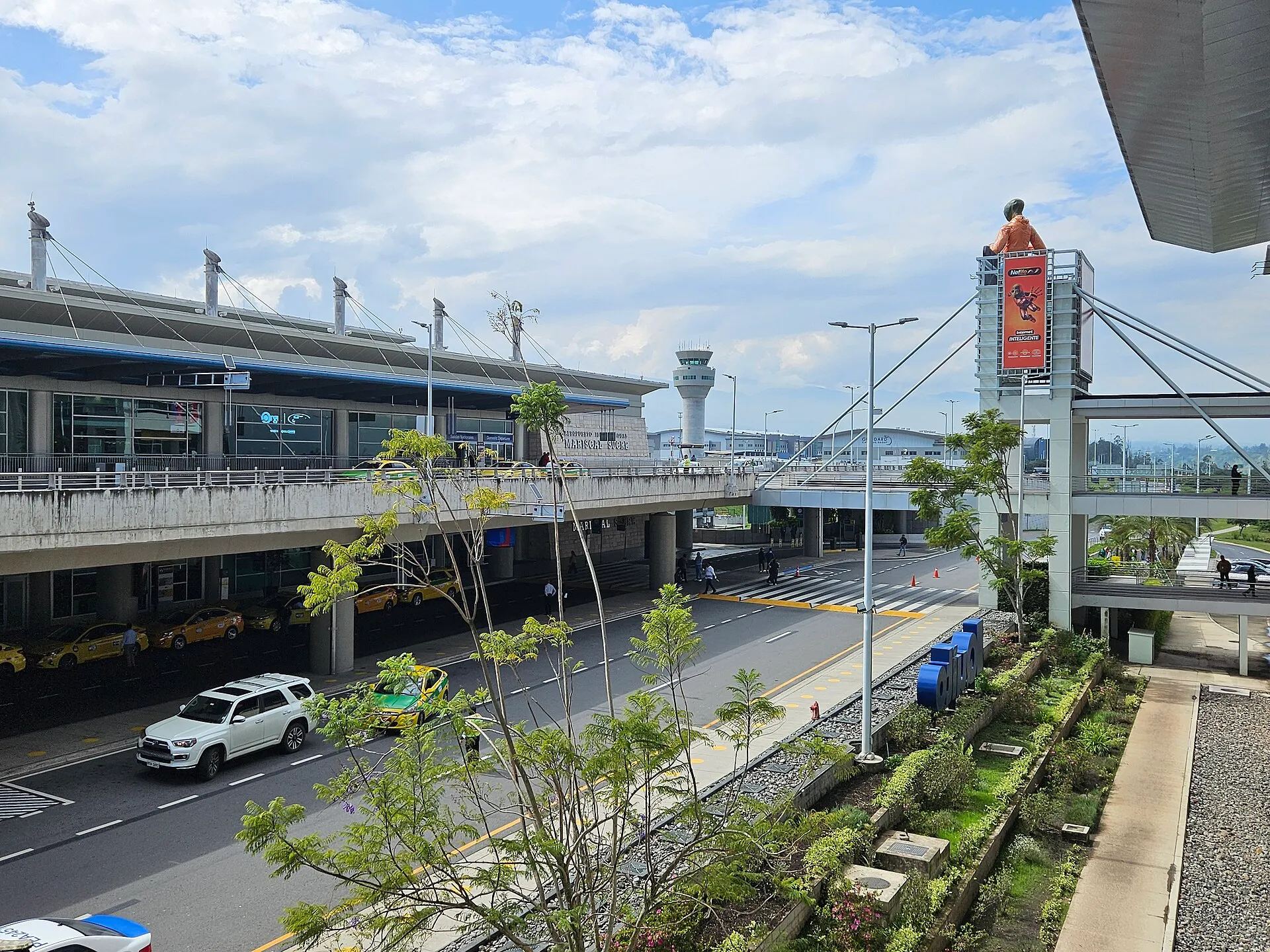 The terminal at Mariscal Sucre International Airport, Quito